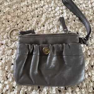 Michael Kors Charcoal Wristlet